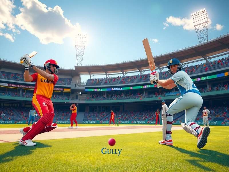 VR Cricket Victory Vibe - From Gully Cricket to Virtual Stardom VR Cricket Victory Vibe showing gully cricket vs VR experience