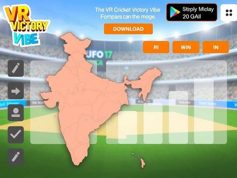 VR Cricket Victory Vibe - Download Stats Across India VR Cricket Victory Vibe download statistics showing popularity across Indian states